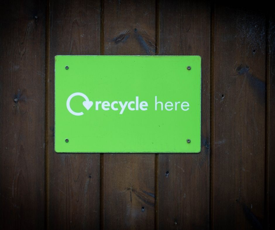 Symbol miesta na uloženie odpadu k recyklácii